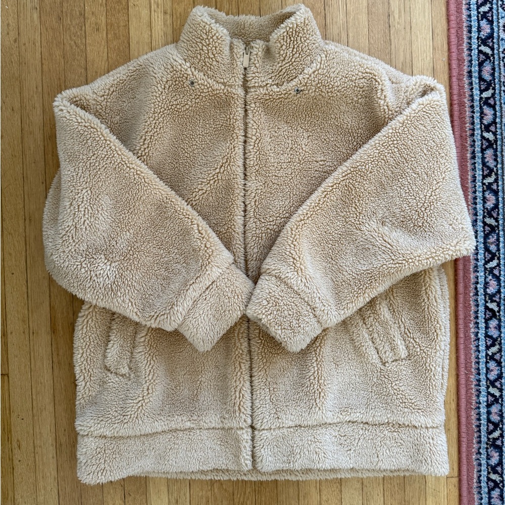 ALO Yoga Tan Sherpa Jacket